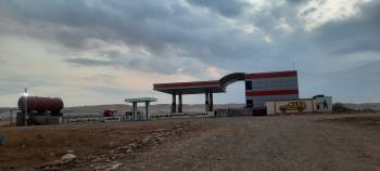 Modern Gas Station
